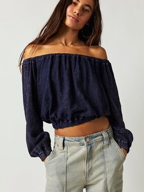 We The Free Parfait Bubble Top XS Free People